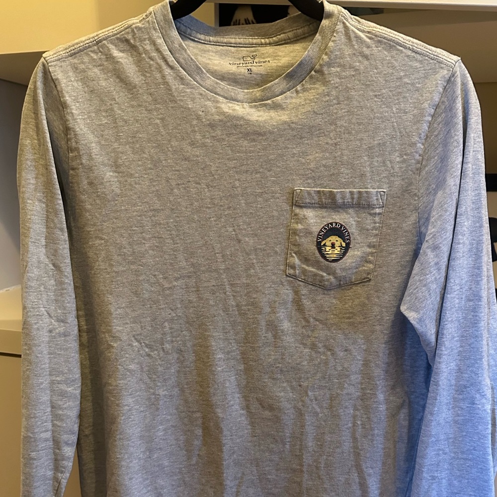 Vineyard Vines golden retriever long sleeve T
